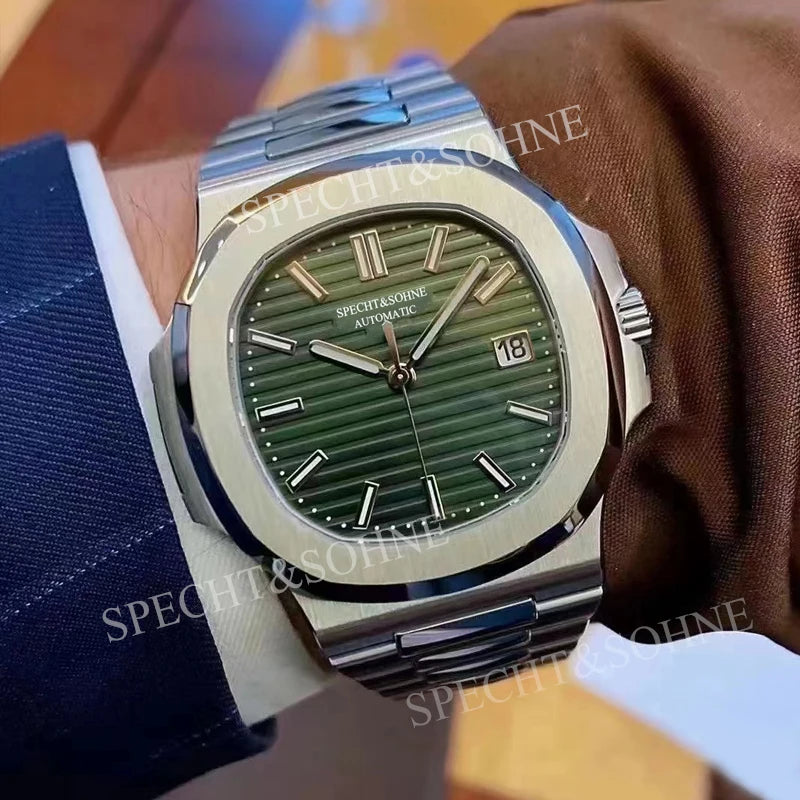Specht & Söhne New Arrivals Fashion Automatic Mechanical Watches for Men Luminous Dial 42MM Steel Waterproof Classic 5711 Watch