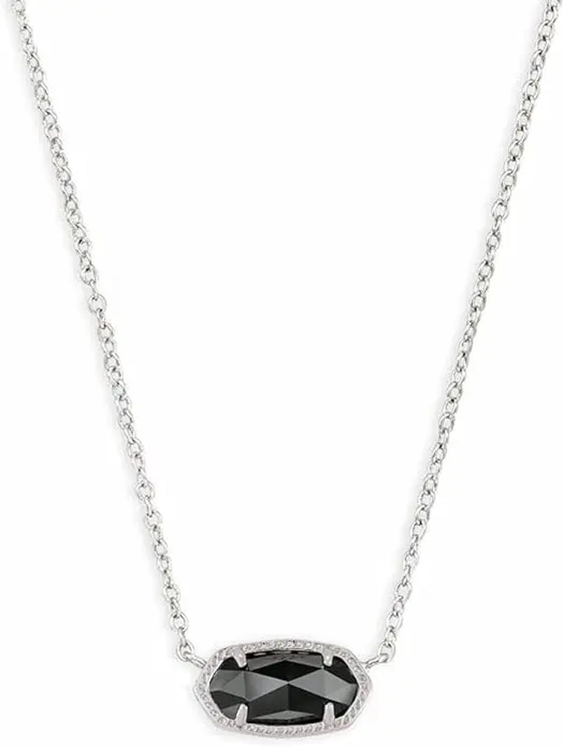 Geometric Rose Quartz Gemstone Pendant Necklace for Women, Fashion Jewelry, Unique Gifts