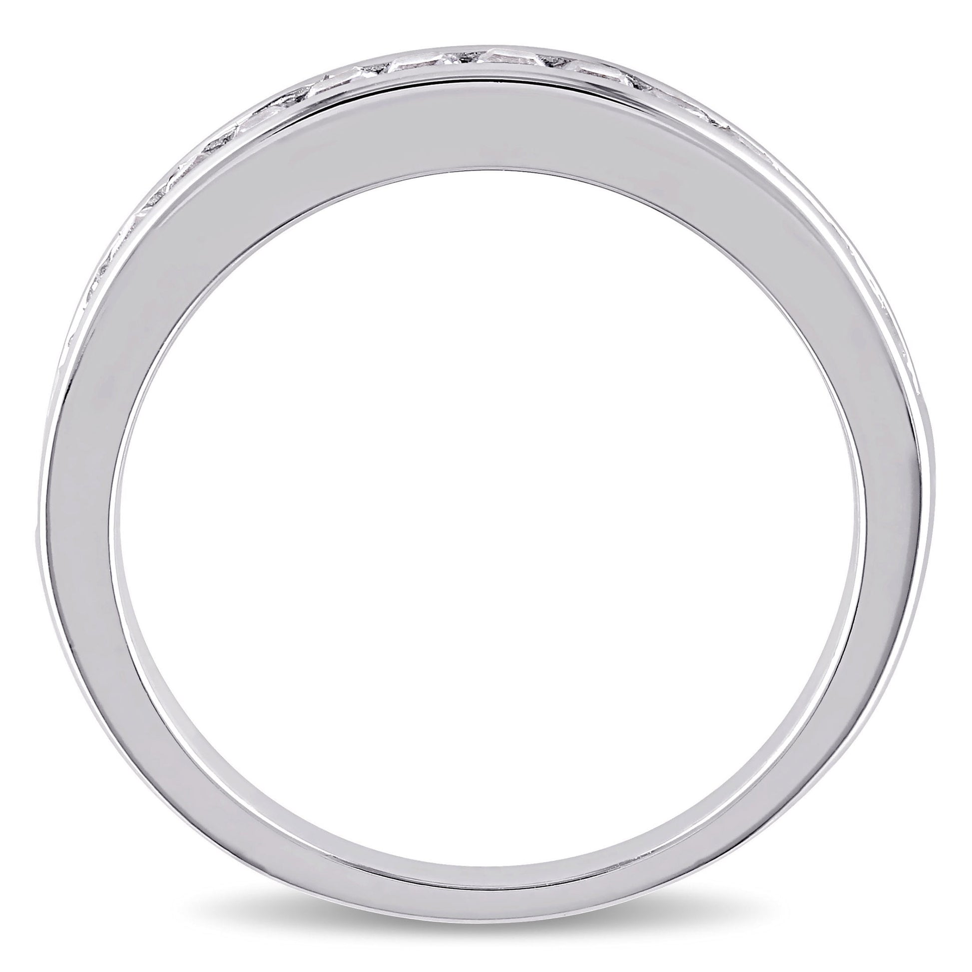 Women'S Created Sapphire Sterling Silver Ring